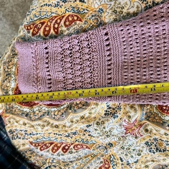 MP J. Jill Mauve Oversized sweater - Picture 4 of 4
